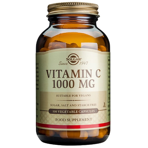 Solgar Vitamin C 1000mg, 100veg.caps